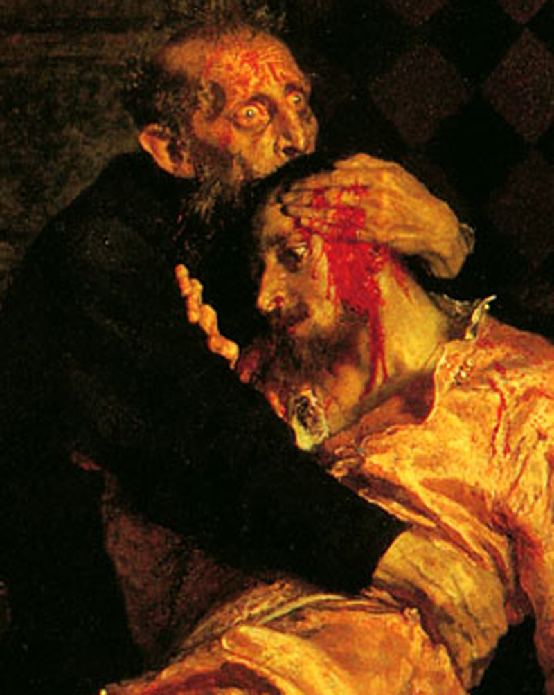 Ilya Yefimovich Repin - Ivan il terribile e suo figlio Ivan, il 16 novembre 1581